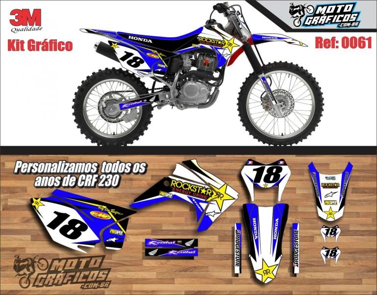 grafico #adesivo #renovagrafix #motocross #enduro #crf #stickers #decals  #shell #crf *** **** www.renovagrafix.com.br